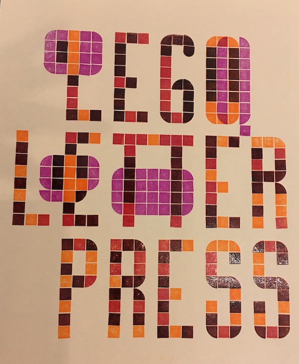 One-Day Letterpress a Poster Ticket